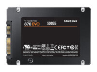SSD 500GB Samsung 2,5" (6.3cm) SATAIII 870 EVO retail
