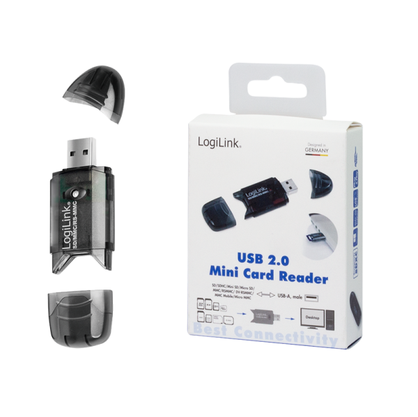 Logilink Card Reader USB MMC/RS-MMC/SD/SDHC extern
